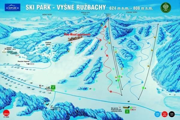 Pine Wood Apartment Vyšné Ružbachy 外观 照片